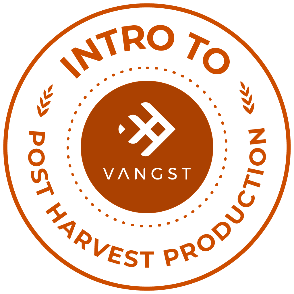Vangst - Intro to Post Harvest Production